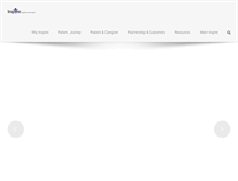 Tablet Screenshot of corp.inspire.com