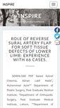 Mobile Screenshot of inspire.org.pk